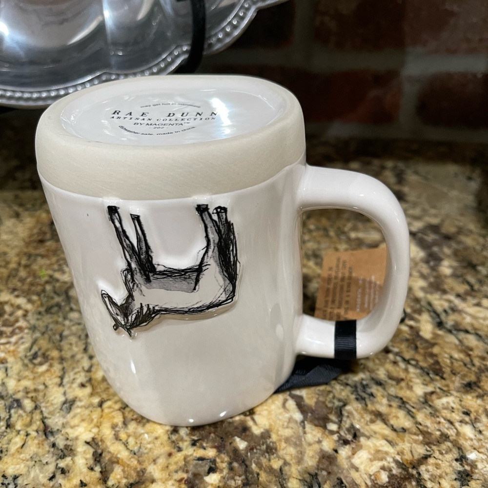 Rae Dunn NOT MY FIRST RODEO 3D Horse design 19.5oz mug - Brand new! - Picture 5 of 5